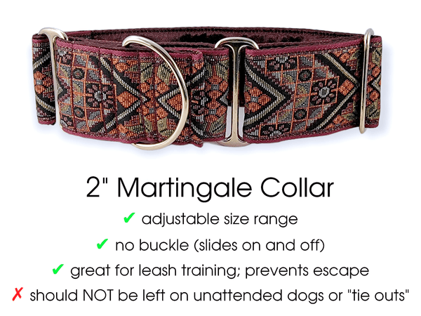 2 inch store martingale collar greyhound