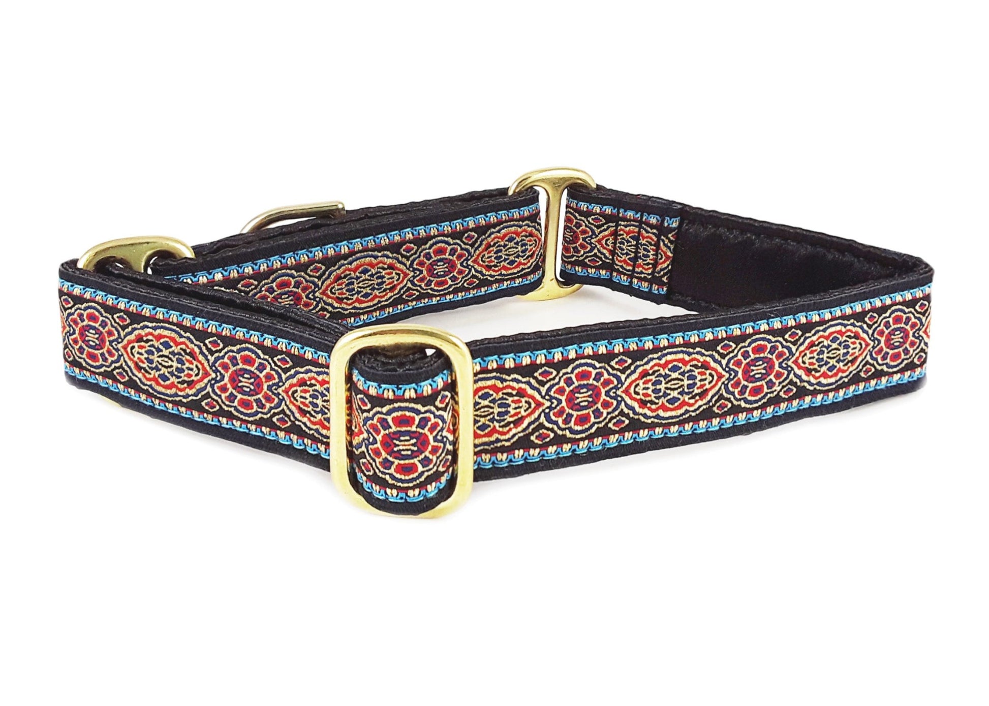 1 Inch Wide Crown Jewels Dog Collar by The Hound Haberdashery