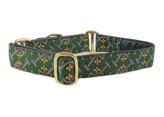 1 Inch Wide Wicklow Celtic Dog Collar by The Hound Haberdashery