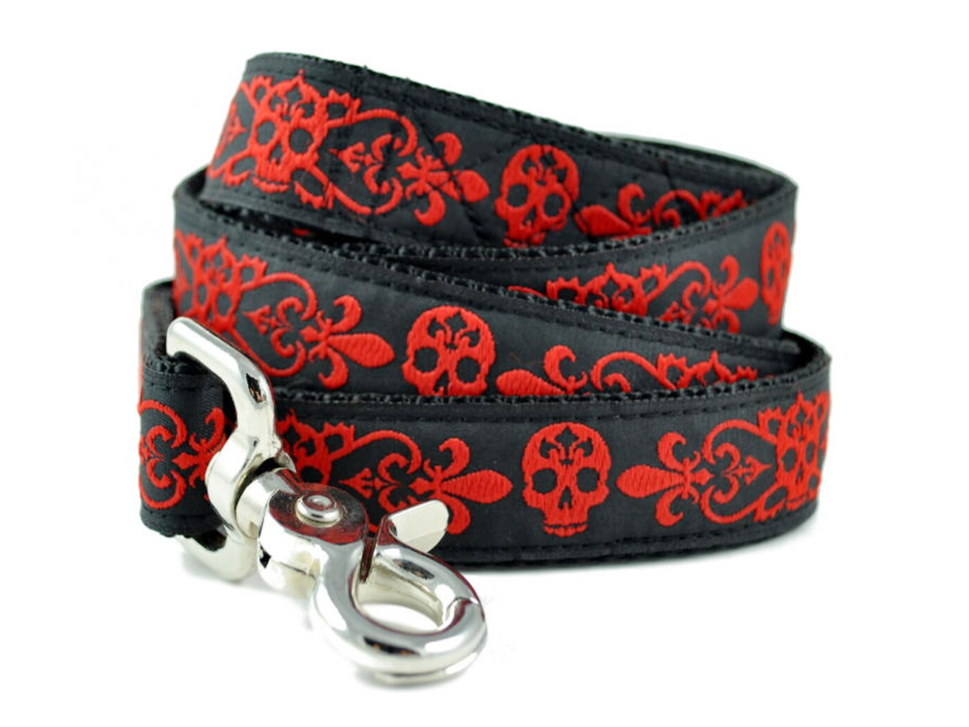 Skeleton Crew Dog Leash by The Hound Haberdashery