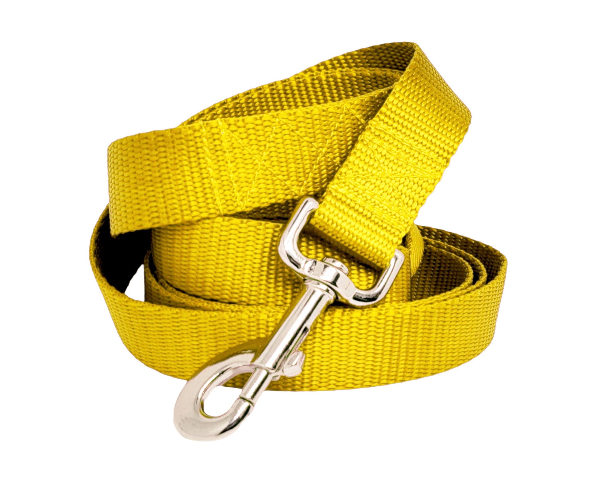 Goldenrod Nylon Dog Leash by The Hound Haberdashery