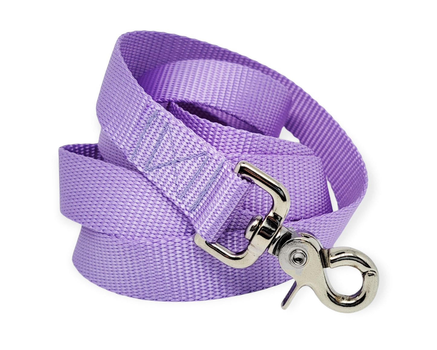 Lavender Purple Nylon Dog Leash by The Hound Haberdashery