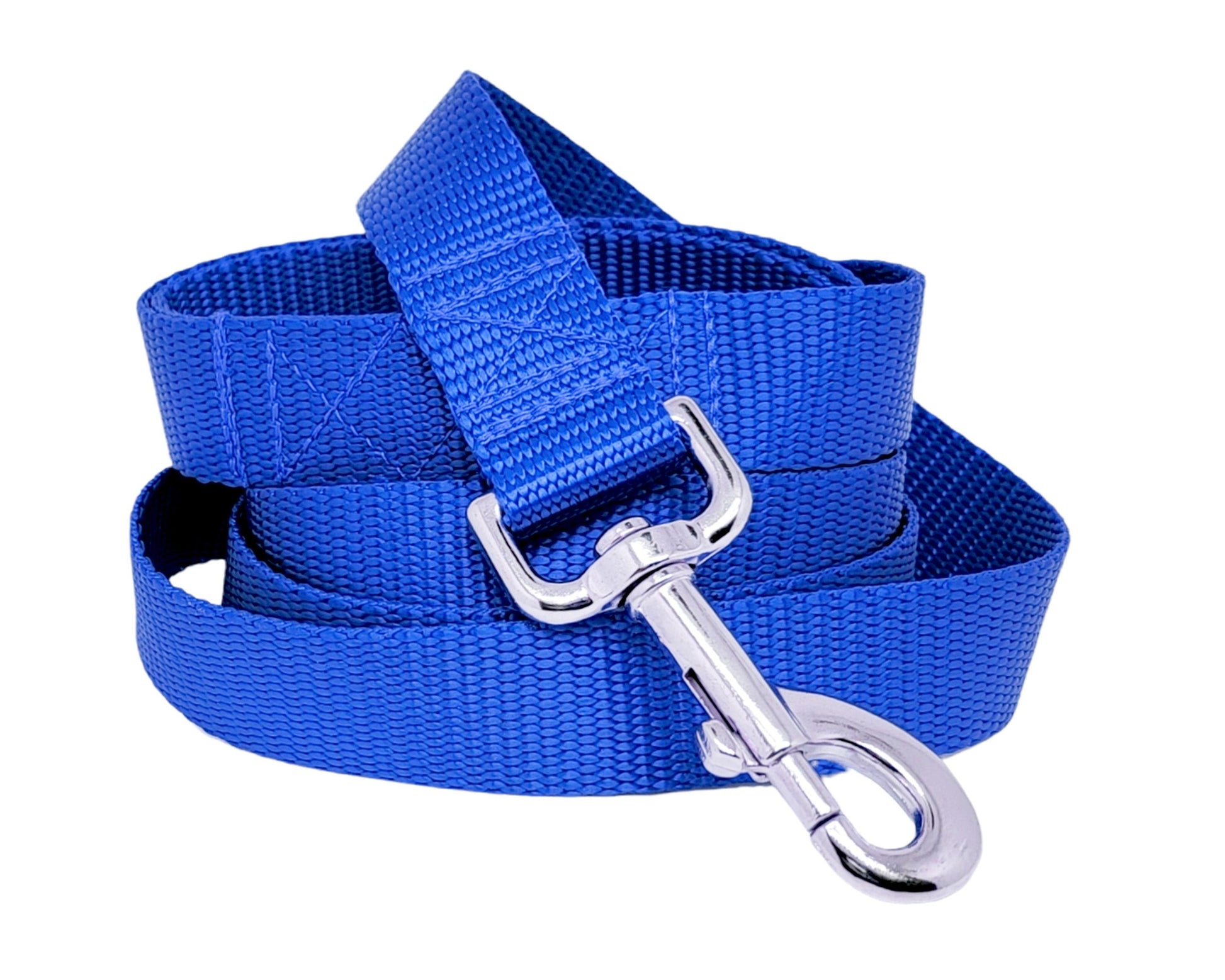 Royal Blue Nylon Dog Leash by The Hound Haberdashery