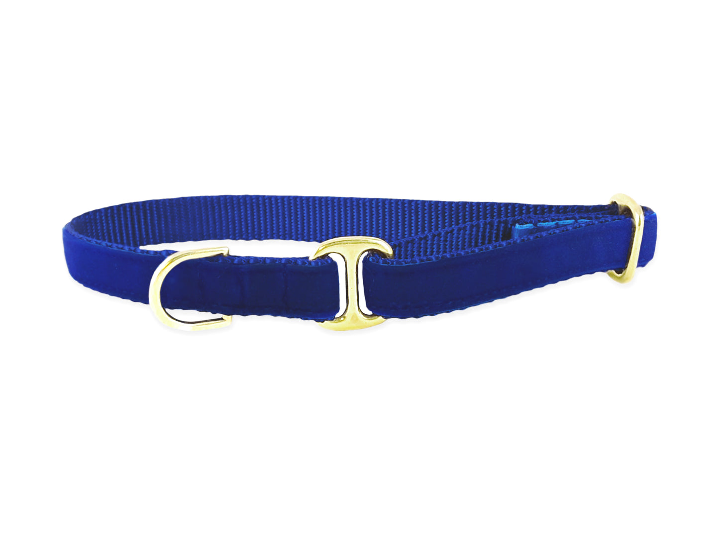 Tag Collar - Royal Blue Velvet